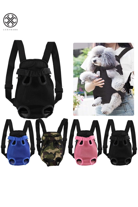 Pet Backpack Carrier, Small, Black