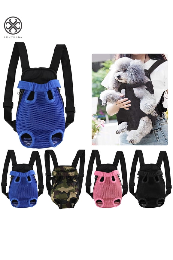 Pet Backpack Carrier, X-Large, Blue