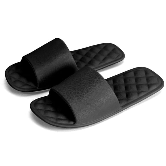 Luxtrada Pillow Slippers Super Soft Quick Drying EVA Rubber-Plastic Slippers Sandals Non-Slip Open Toe Shower Shoes Indoor and Outdoor Unisex Slippers
