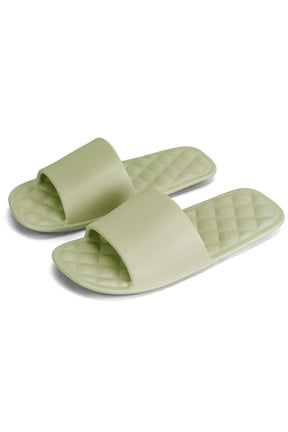 Pillow Slippers Super Soft Quick Drying EVA Rubber-Plastic Slippers Sandals Non-Slip Open Toe Shower Shoes Indoor and Outdoor Unisex Slippers