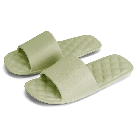 Luxtrada Pillow Slippers Super Soft Quick Drying EVA Rubber-Plastic Slippers Sandals Non-Slip Open Toe Shower Shoes Indoor and Outdoor Unisex Slippers
