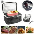 thumbnail image 1 of Luxtrada Portable Electric Food Warmer Heating Lunch Box Bag Mini Oven Container for Car, 1 of 9