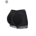 thumbnail image 1 of Luxtrada Sexy Padded Butt Lifter Panty Body Shaper Fake Hip Enhancer Underwear Briefs (Black,2XL), 1 of 10