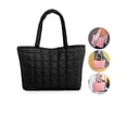 thumbnail image 1 of Luxtrada Shoulder Tote Bag for Women Purse Shoulder Bag Handbag for Work Everything (Black), 1 of 9
