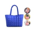 thumbnail image 1 of Luxtrada Shoulder Tote Bag for Women Purse Shoulder Bag Handbag for Work Everything (Blue), 1 of 9
