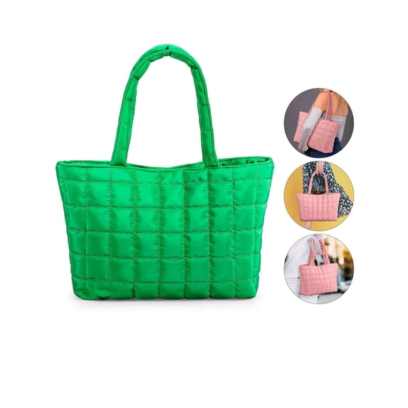 Luxtrada Shoulder Tote Bag for Women Purse Shoulder Bag Handbag for Work Everything (Green)