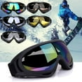 thumbnail image 1 of Luxtrada Ski Goggles Skate Glasses Over Glasses Snow Goggles with UV 400 Protection Windproof and Dustproof for Snowboard Motorcycle Bicycle for Men and Women (Multicolour), 1 of 10