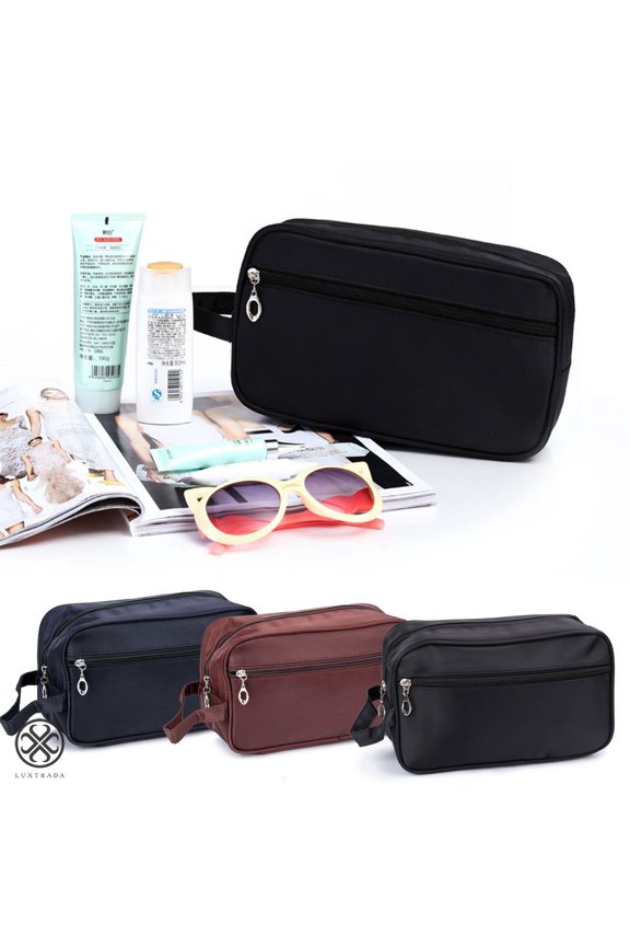 Toiletry Bag Organizer Travel Waterproof Dopp Kit Case Wash Cosmetics Bag Pouch with Hook for Men and Woman