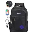 thumbnail image 1 of Luxtrada Travel Laptop Backpack Waterproof Anti Theft Backpack with USB Charging Port Large 14-15.6 Inch Computer Business Backpack for Men Women (Blue), 1 of 11