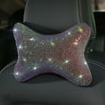thumbnail image 1 of Luxtrada Universal Sparkle Luxury Bling Bling Rhinestone Diamond Car Accessories Decor (1pc Pillow), 1 of 6