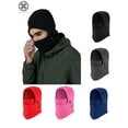 thumbnail image 1 of Luxtrada Warm Fleece Balaclava Windproof Ski Mask Ski Bike Full Face Mask Neck Warmer Winter Sports Cap (Black), 1 of 9