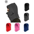 thumbnail image 1 of Luxtrada Warm Fleece Balaclava Windproof Ski Mask Ski Bike Full Face Mask Neck Warmer Winter Sports Cap (Gray), 1 of 9