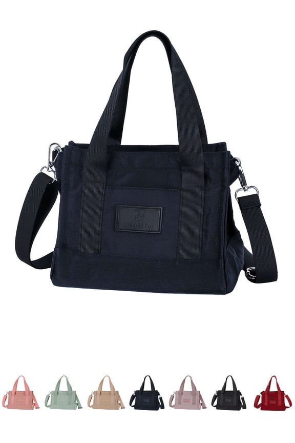 Waterproof Nylon Crossbody Handbag Shoulder Bag Casual Bag Handbag for Women (Navy)