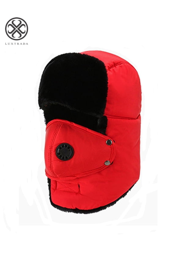 Winter Hats Skiing Cap for Men and Women Trooper Hunting Hat Ushanka Hat Ski Hat Windproof Waterproof Warm Hat With air valve