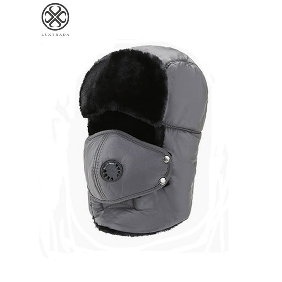 Luxtrada Winter Hats Skiing Cap for Men and Women Trooper Hunting Hat Ushanka Hat Ski Hat Windproof Waterproof Warm Hat With air valve