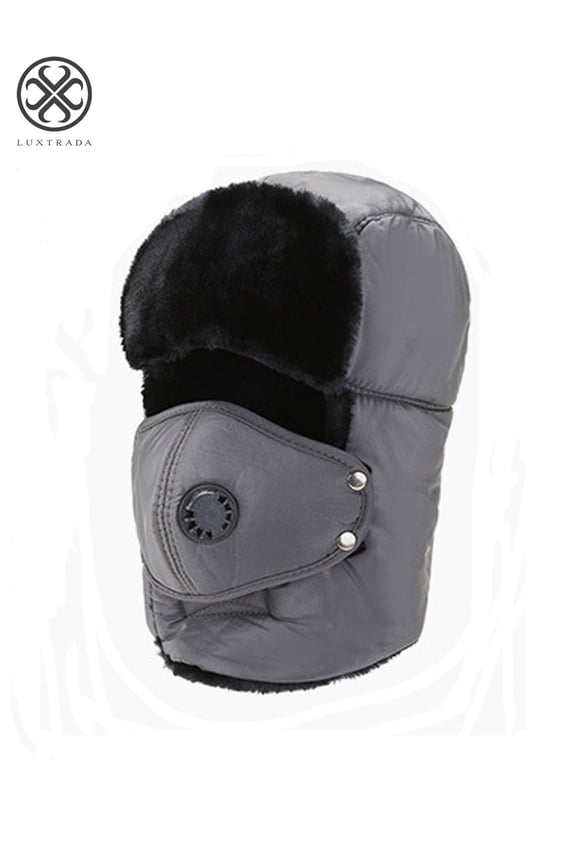 Winter Hats Skiing Cap for Men and Women Trooper Hunting Hat Ushanka Hat Ski Hat Windproof Waterproof Warm Hat With air valve