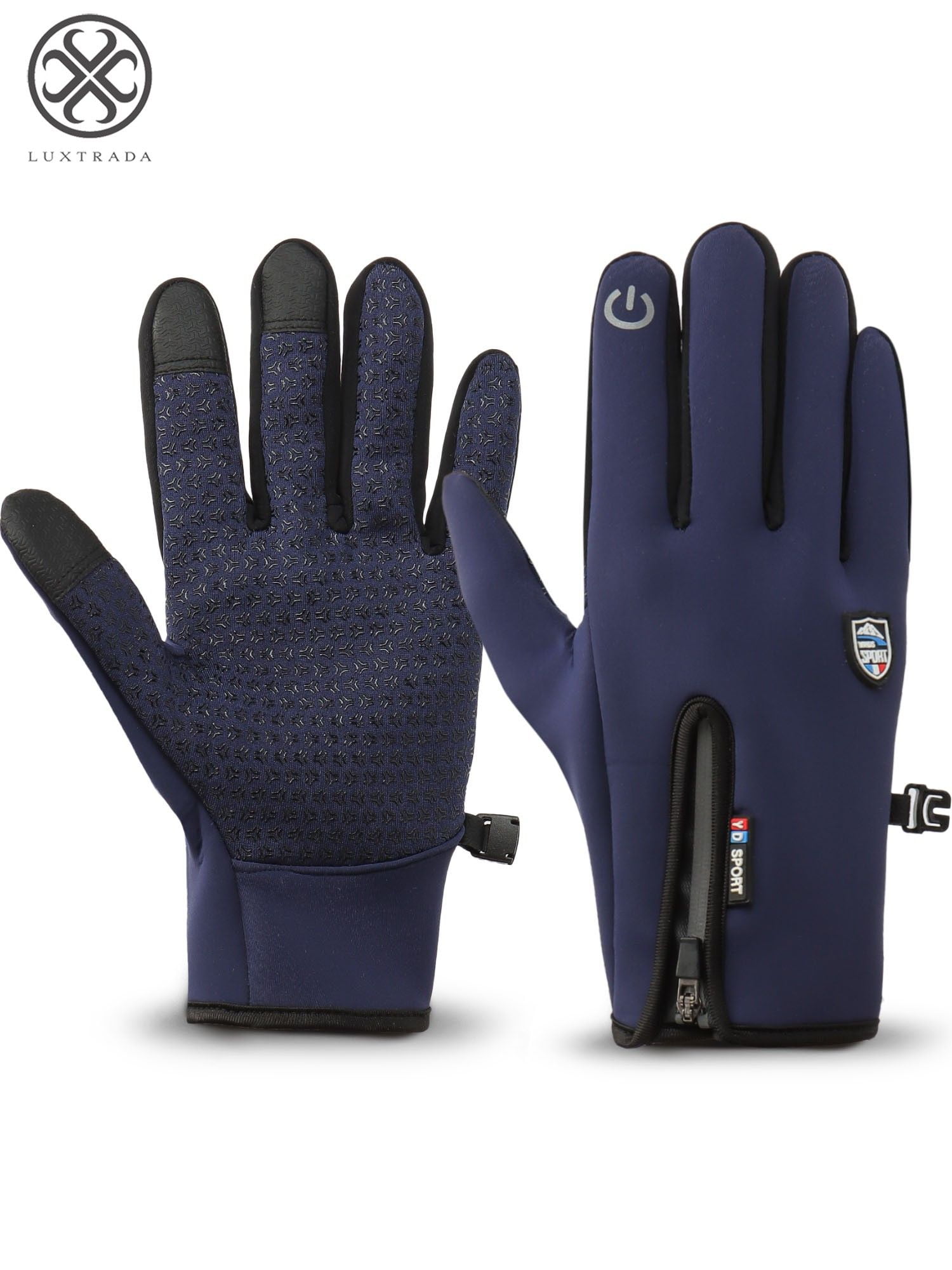 Luxtrada Winter Outdoor Windproof Cycling Glove, Waterproof