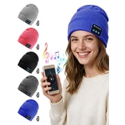 Luxtrada Wireless Bluetooth Music Smart Hat Cap Warm Beanie With Headphone Earphone Headset Mic