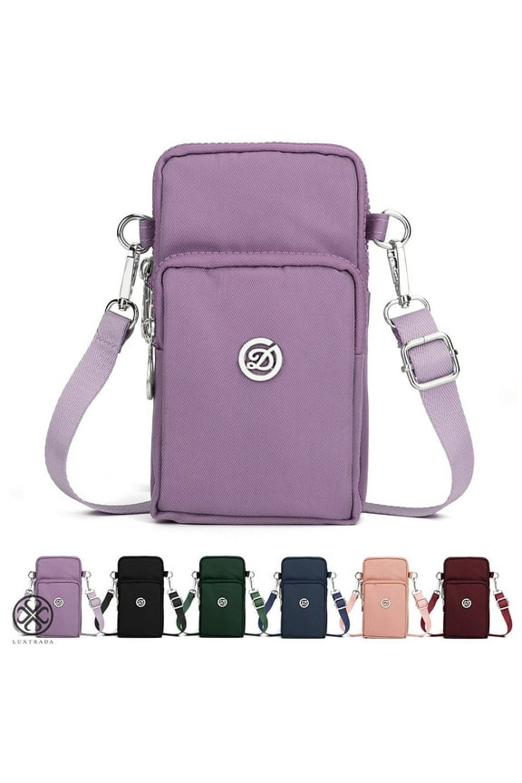 Women Crossbody Phone Bag Small Shoulder Bag Cell Phone Wallet Purses Compatible with Smartphones up to 7.2 inch