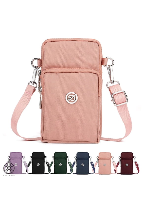 Women Crossbody Phone Bag Small Shoulder Bag Cell Phone Wallet Purses Compatible with Smartphones up to 7.2 inch