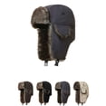 thumbnail image 1 of Luxtrada Women Men Winter Ushanka Russian Hat Snow Eskimo Hat with Ear Flaps for Cold Weather (Gray), 1 of 8