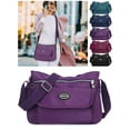 thumbnail image 1 of Luxtrada Women's Crossbody Bags Waterproof Wallet Pockets Shoulder Bags For Women Large-Capacity (Purple), 1 of 8