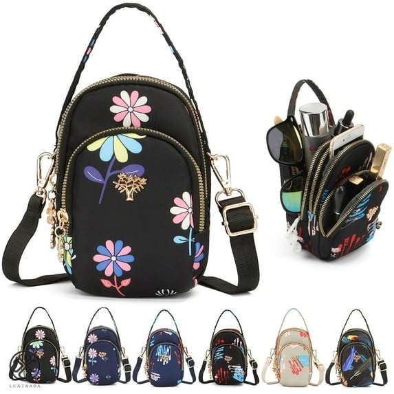 Luxtrada Cell Phone Purse Multi-Pocket Crossbody Phone Bag, Smartphone Wallet for Women , Handbag with Shoulder Strap