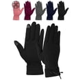 thumbnail image 1 of Luxtrada Womens Winter Warm Gloves Touchscreen Warm Thermal Soft Lining Elastic Cuff Texting Anti-Slip, 1 of 9