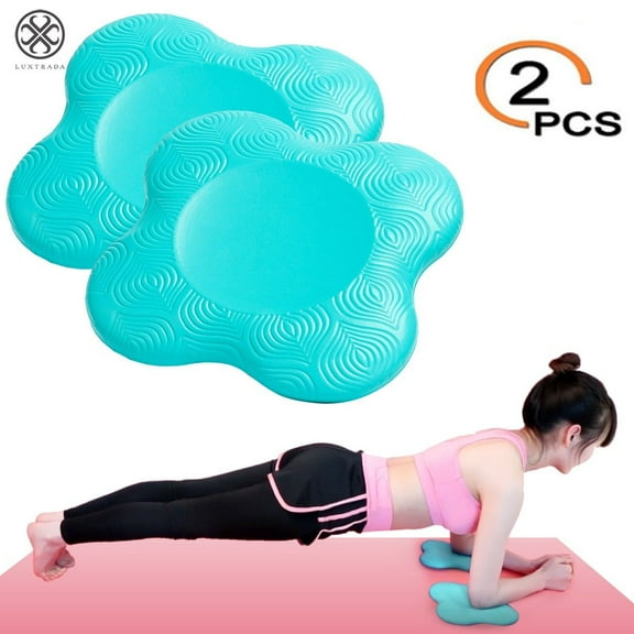 Luxtrada Yoga Knee Pad Cushion Extra Thick for Knees Elbows Wrist Hands Head PU Foam Yoga Pilates Work Out Kneeling pad