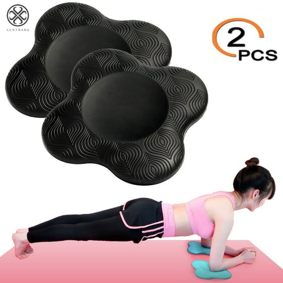 Luxtrada Yoga Knee Pad Cushion Extra Thick for Knees Elbows Wrist Hands Head PU Foam Yoga Pilates Work Out Kneeling pad