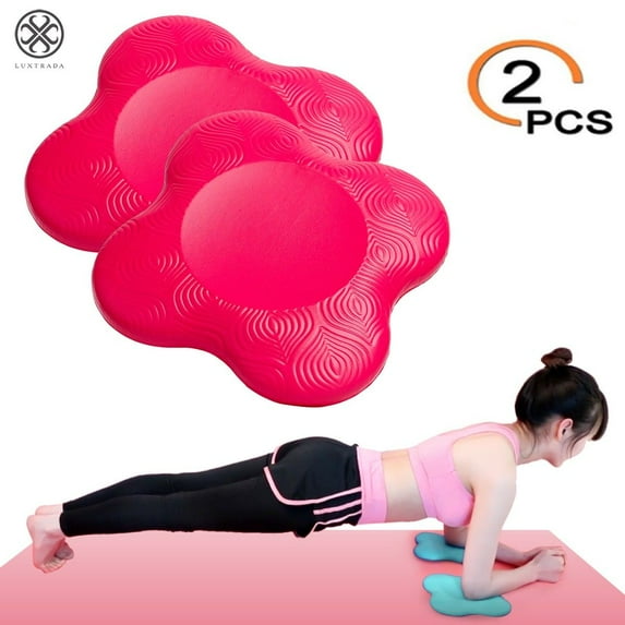 Luxtrada Yoga Knee Pad Cushion Extra Thick for Knees Elbows Wrist Hands Head PU Foam Yoga Pilates Work Out Kneeling pad