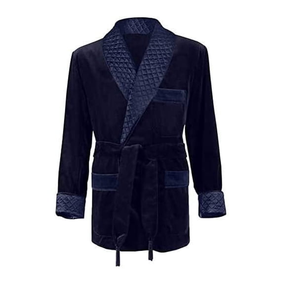 LuxuRobes Men's Smoking Jacket