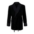 thumbnail image 1 of LuxuRobes Men's Smoking Jacket, 1 of 3