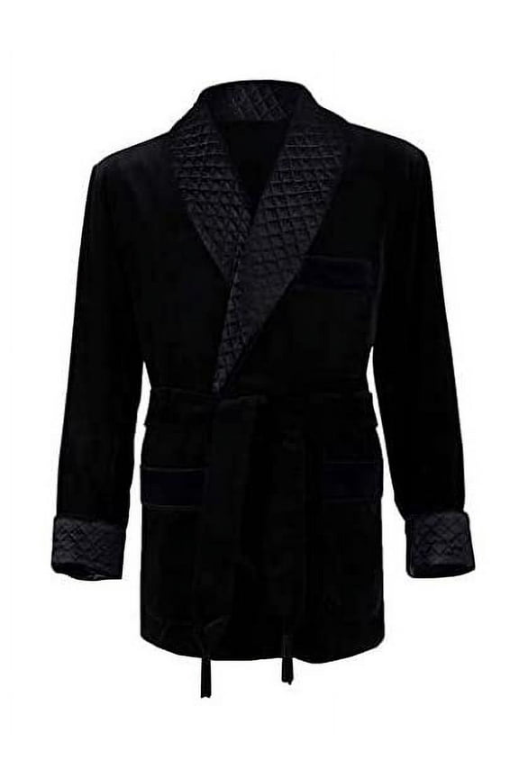LuxuRobes Men's Smoking Jacket