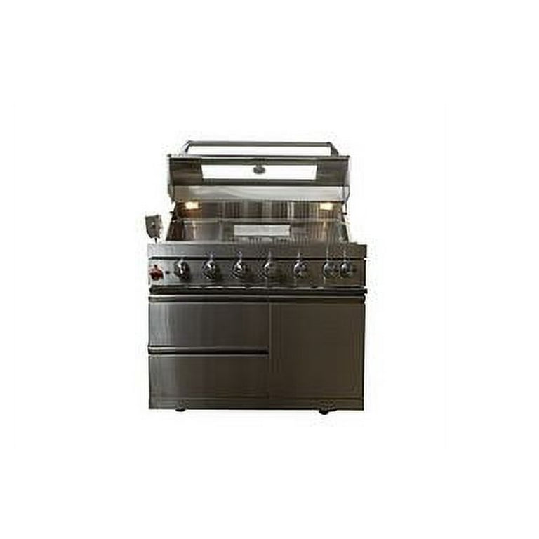 Luxuria Flame Pro Series 6 Burner Grill with Rotisiere and Infared Walmart