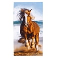 thumbnail image 1 of Luxuriant Running Horse1 30in x 60in Beach Towel, 1 of 5