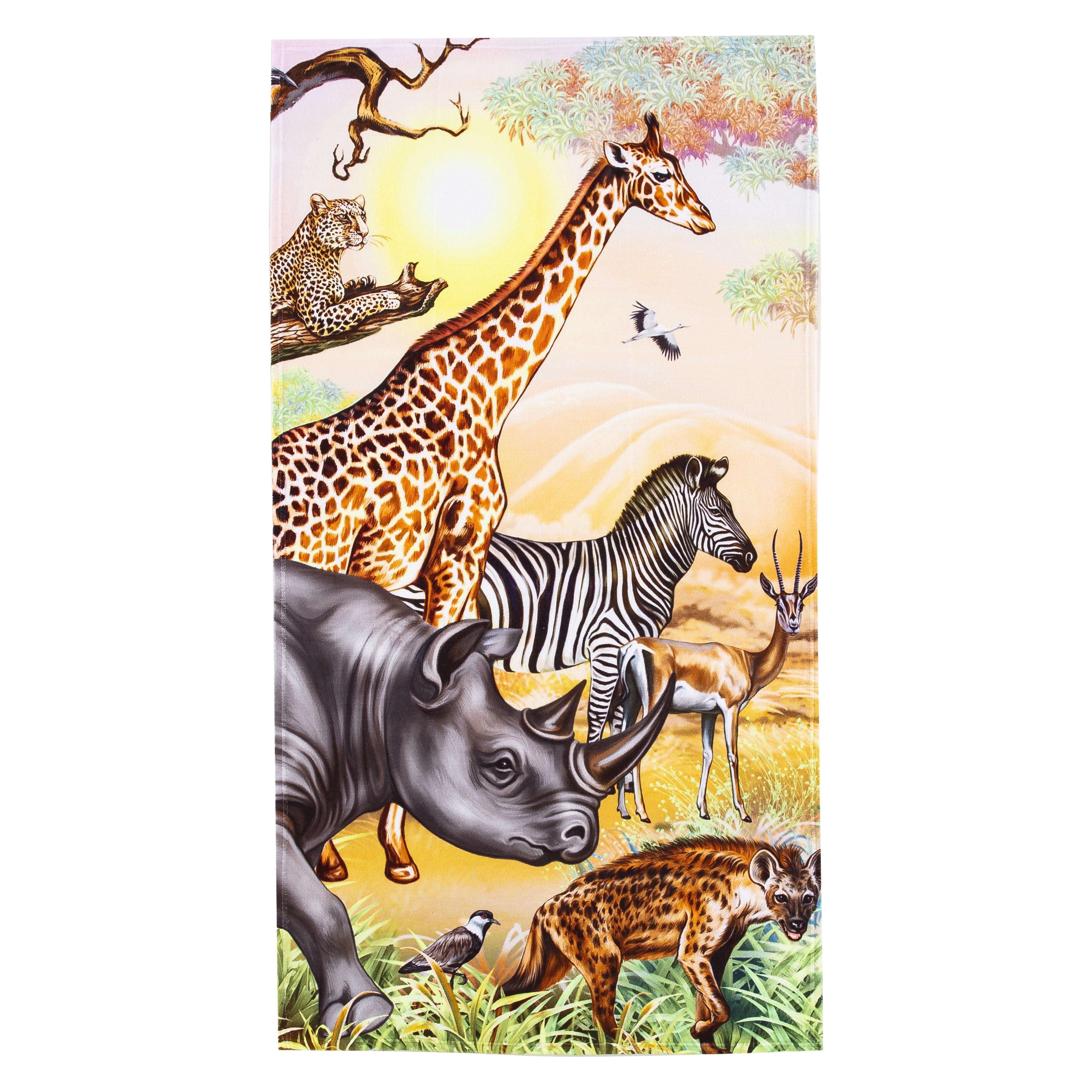 Luxuriant Safari 2 30in x 60in Beach Towel