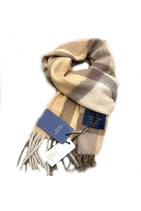 Luxurious 100% Baby Alpaca Scarf - Ultimate Softness - Classics for Men & Women 72x12inch