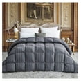 Luxurious 1200 Thread Count Siberian Goose Down Comforter, 100