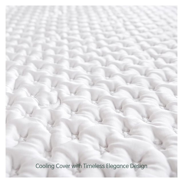 Luxurious 3 Inch Memory Foam Mattress Topper King, Cooling Bed Topper