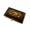 thumbnail image 1 of Luxurious 30 Note Grand Musical Instrument and Floral Music Jewelry Box with Lift Up Tray - Scarsborough Fair, 1 of 2