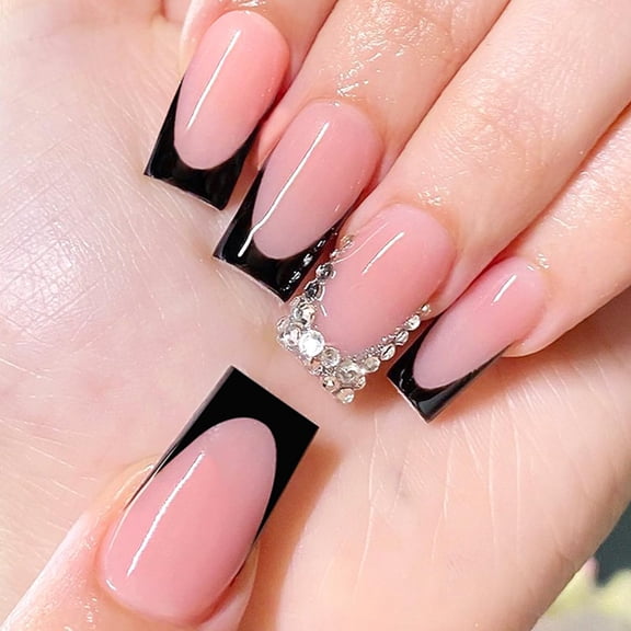 Luxurious 3D Ocean Shells Press on Nails Extra Long Ballerina Coffin Nails Colorful Rhinestones Pearl Fake Nails with Glue on Nails Reusable Stick on Nails for Women DIY Summer Charm Manicure