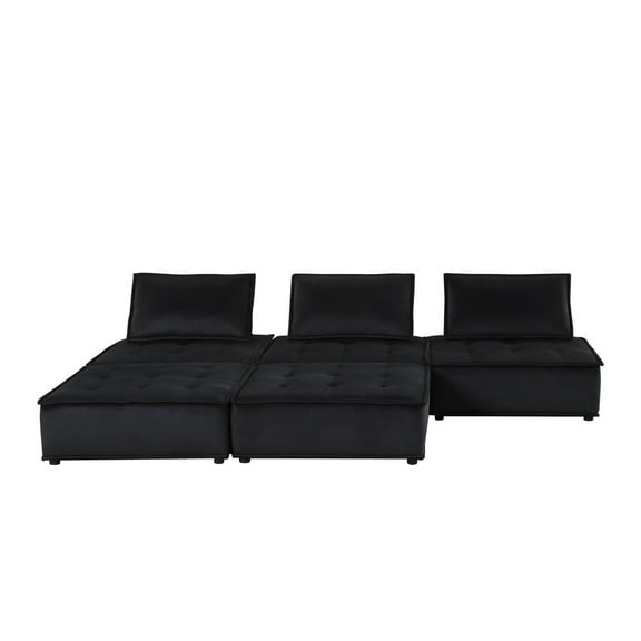 Luxurious Ana Sectional Sofa Ottoman - Elegant, Comfortable, and Customizable
