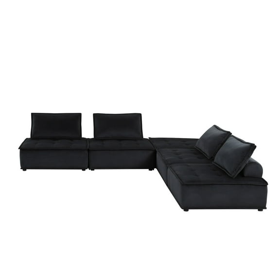 Luxurious Ana Sectional Sofa: Plush Comfort, Elegant Design, Customizable Configuration