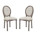 thumbnail image 1 of Luxurious Arise Dining Side Chair Set - Elegant Vintage French Design, 1 of 3