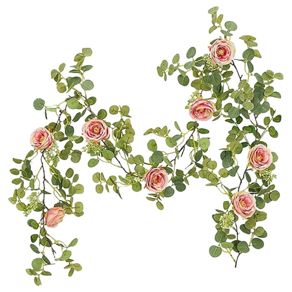 Luxurious Artificial Camellia Flower Wall Garland - Vine Backdrop for Wedding Arch, Tabletop Centerpiece, Event Decor, Manufacturer Direct, Fall Flowers Artificial for Decoration Harlik