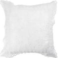 thumbnail image 1 of Luxurious Braided Decorative Lace Cutwork Design, 18" X 18" Cushion Cover, White, 1 of 5