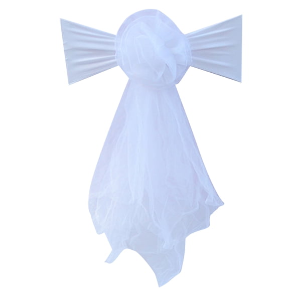 Luxurious Chair Decoration Bows, Stretchable Spandex Chair Sashes Bows for Event Seating Decoration