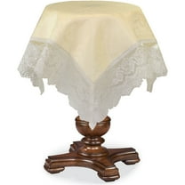 Luxurious Champion Lace 36" Square Table Toppers