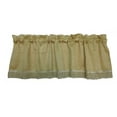 thumbnail image 1 of Luxurious Chenille Abstract Collection 60" X 15" Window Valance, In Gold, 1 of 2